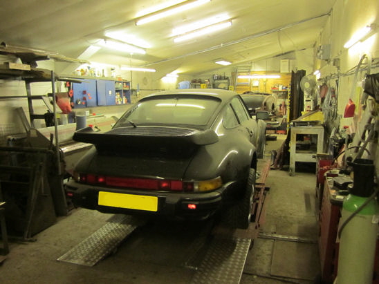 Porsche 911 Supersport sills, inner sills and kidney bowl stiffeners